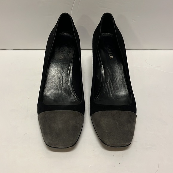 Prada Suede Heels - Picture 1 of 12